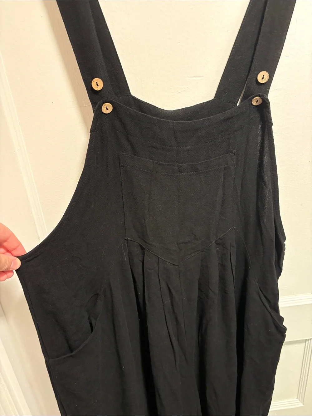 Anrabess Wide Leg Overalls